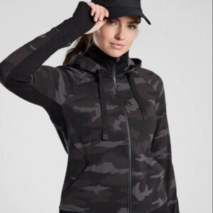 Athleta Triumph Hoodie Camo